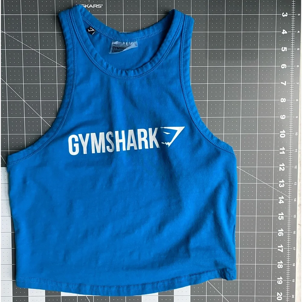 Gymshark Tank Top Blue Size M - Picture 4 of 5
